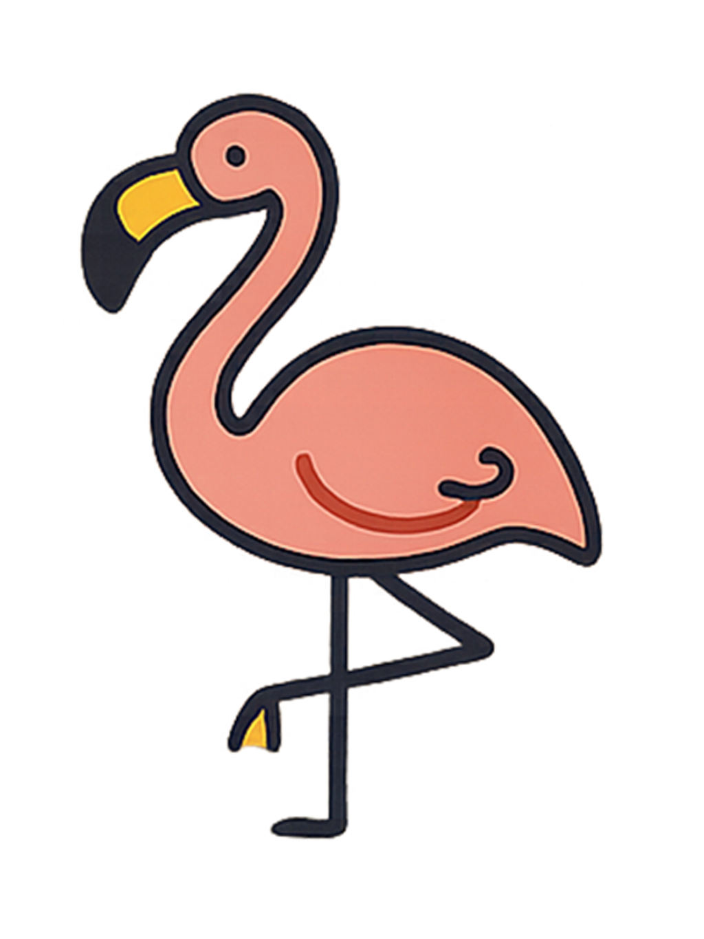 Motiv Flamingo