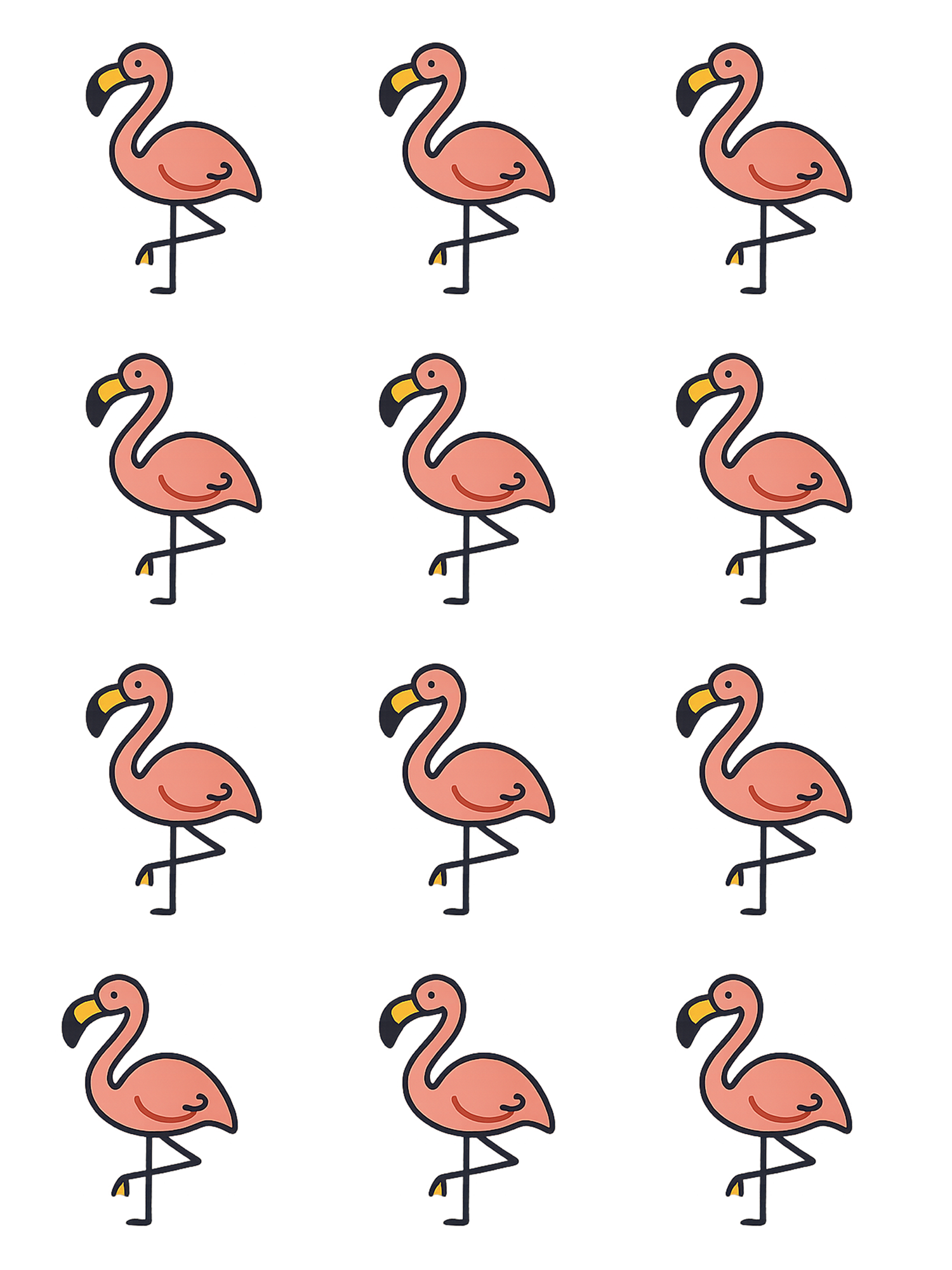Motiv Flamingo